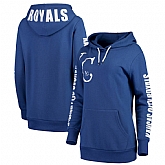 Women Kansas City Royals G III 4Her by Carl Banks 12th Inning Pullover Hoodie Royal,baseball caps,new era cap wholesale,wholesale hats